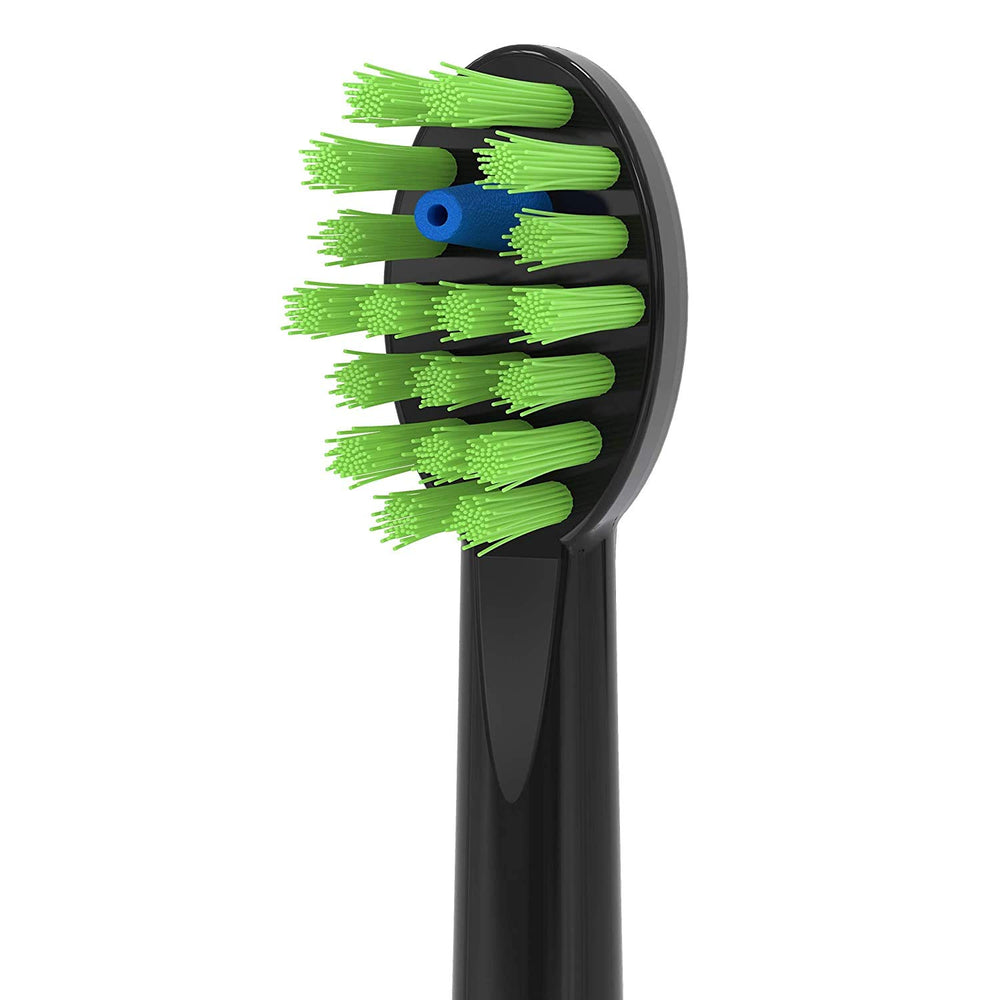 Sonic-Fusion Replacement Flossing Brush Heads, Black/Chrome