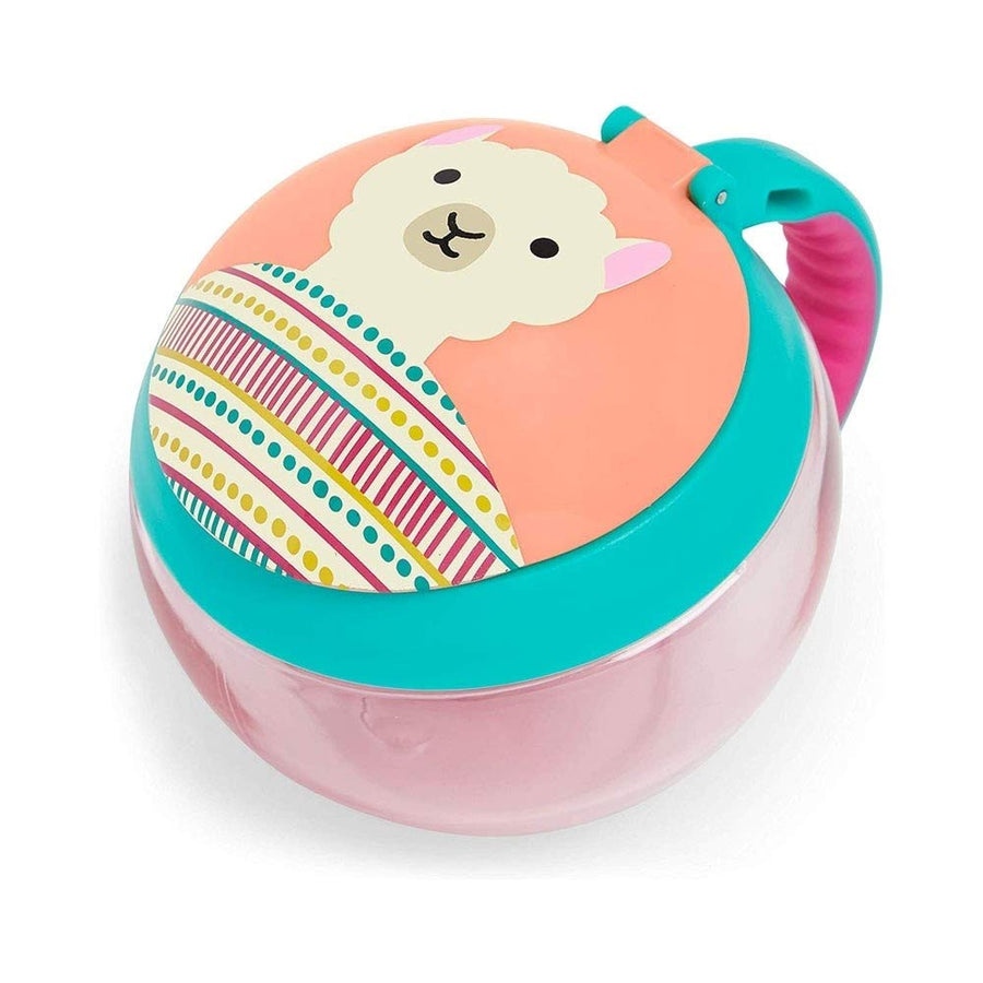 Baby Snack Container, Zoo Snack Cup, Llama, 222 milliliters