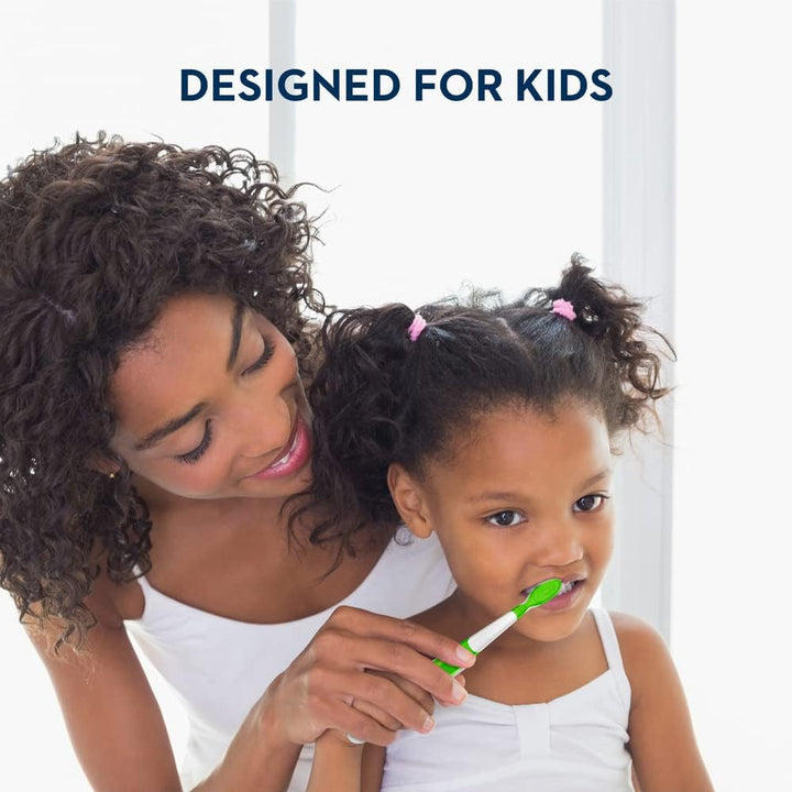 Oral B Crossaction Kids Toothbrush, Soft Bristles, Ages 6+