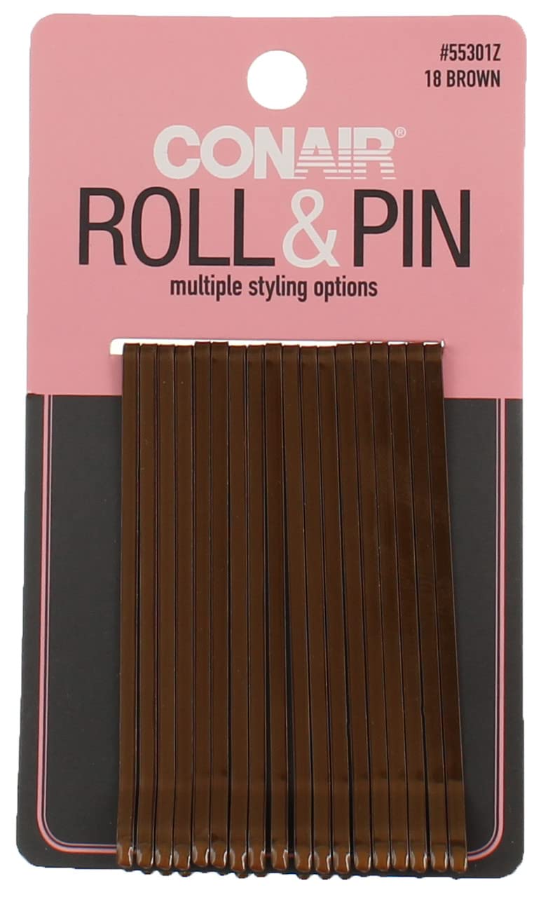 Styling Essentials Roller Pins Brown 18 ct.