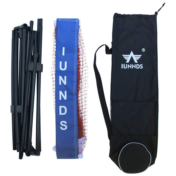 Portable Badminton Volleyball Tennis Net Set with Stand/Frame (14 ft)