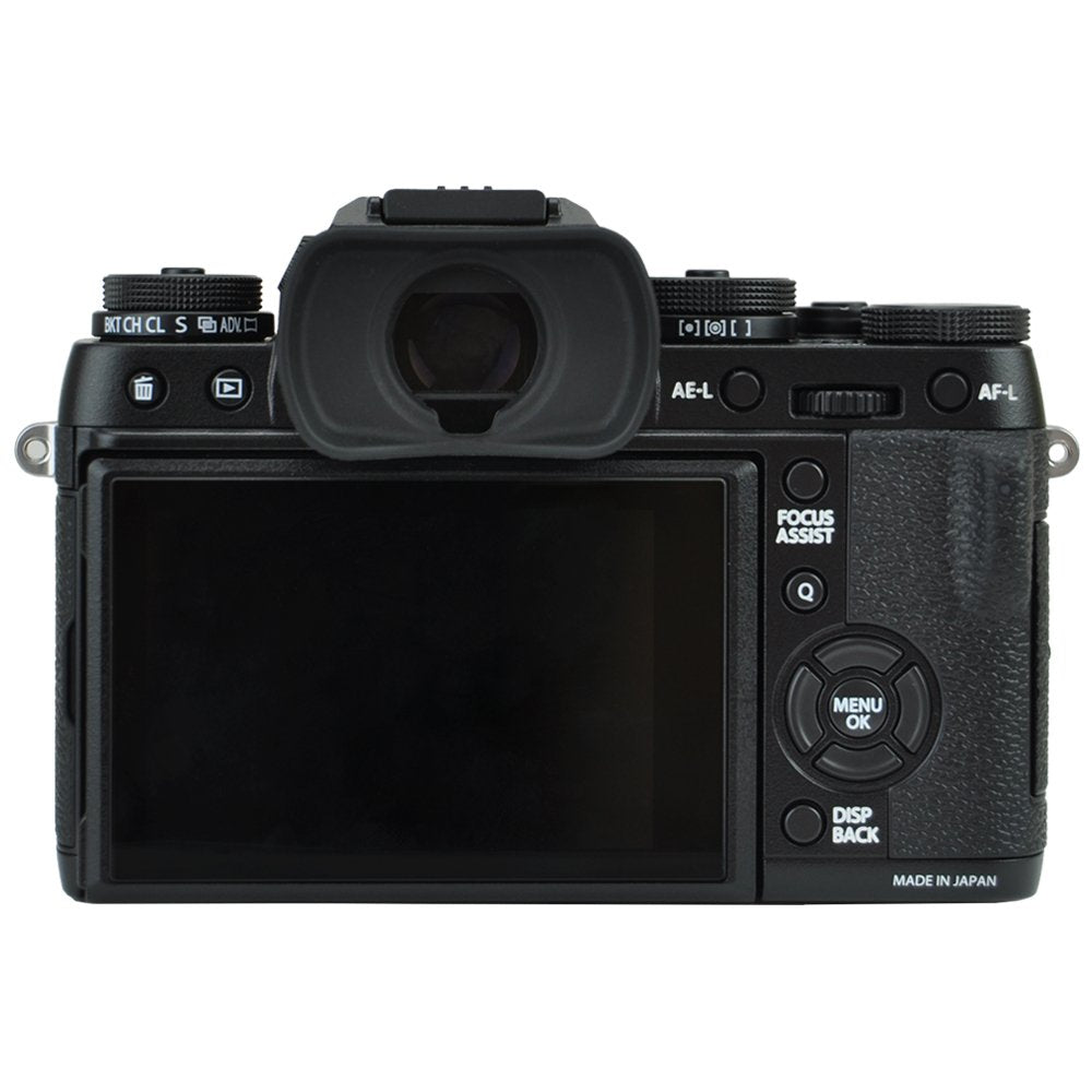 EF-XTL Soft Durable Silicone Eyecup Viewfinder For Fuji Fujifilm GFX100 X-T1 X-T2 X-T3 GFX-50S X-H1, Replaces Fujifilm EC-XT L Eyecup