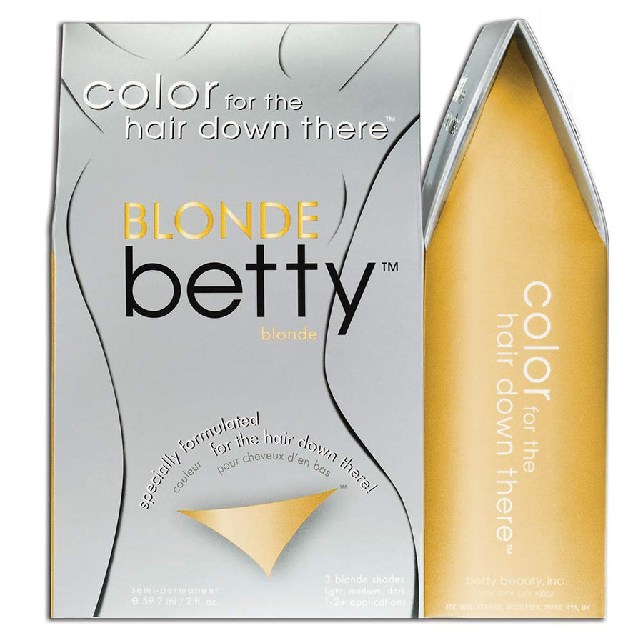Blonde Betty - Color for the Hair Down There Hair Coloring Kit