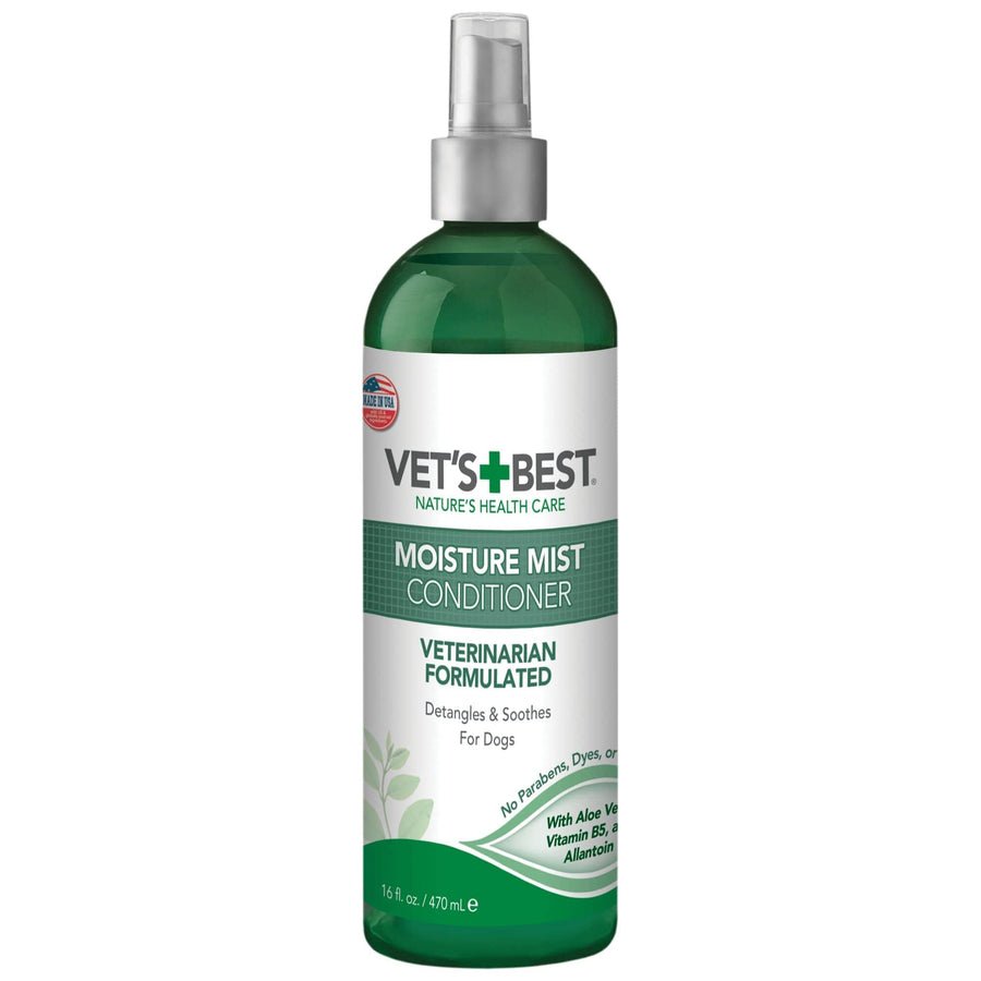 Moisture Mist Dog Dry Skin Conditioner| Dog Conditioner and Detangler Spray | Relieves Itchy Skin, Refreshes & Soothes | 16 oz