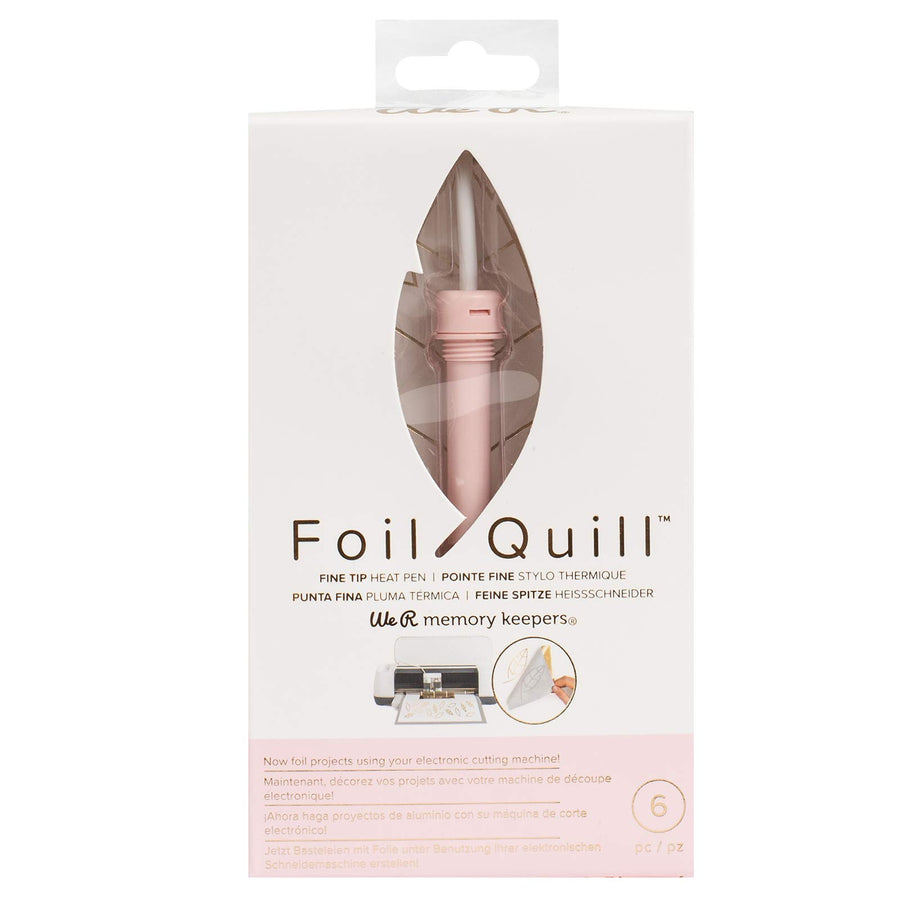 Foil Quill Fine Tip Pen, Make Custom Designs for Planners, Journals, Cards, Scrapbook Pages, and More, Heat-Resistant Grip, On-The-go USB Plug, Craft Projects