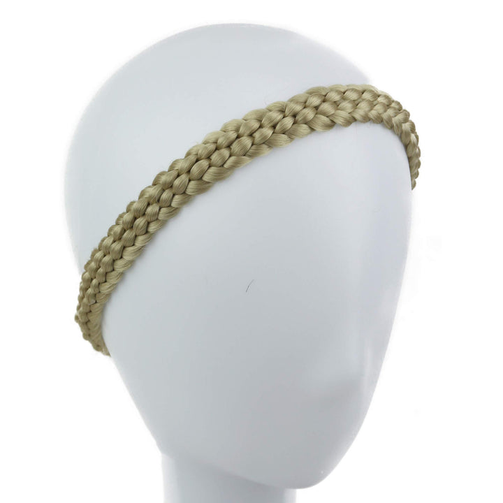 PRETTYSHOP Hairband Plaited Braid Headband Hairpiece Light Blonde HZ10-2