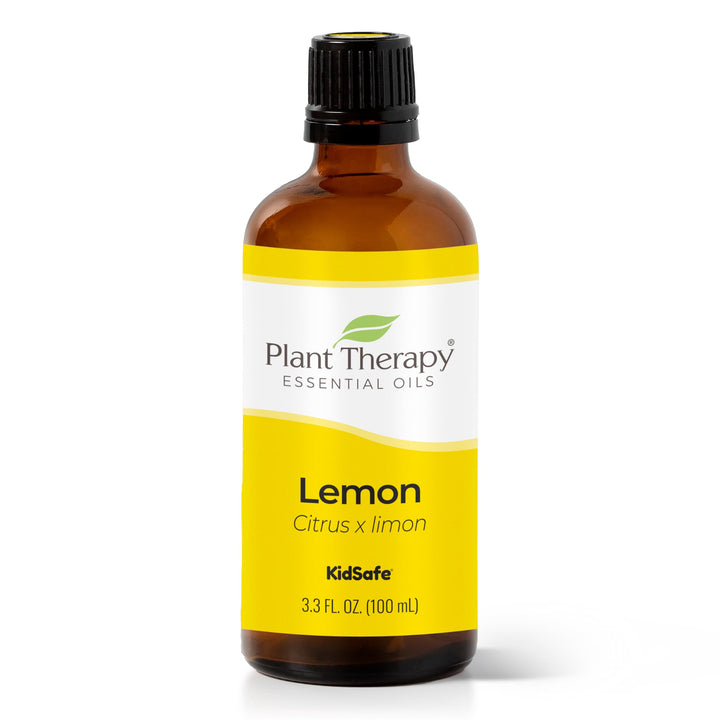 Lemon Essential Oil 100 mL (3.3 oz) 100% Pure, Undiluted, Natural Aromatherapy, Therapeutic Grade
