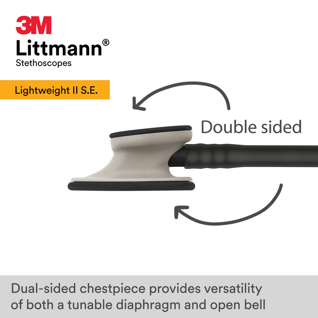 Lightweight II S.E. Stethoscope, 2450, 28 Black Tube