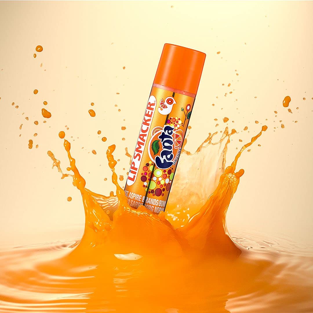 Orange Fanta Lip Balm, Lip Care to Moisturize Dry Lips