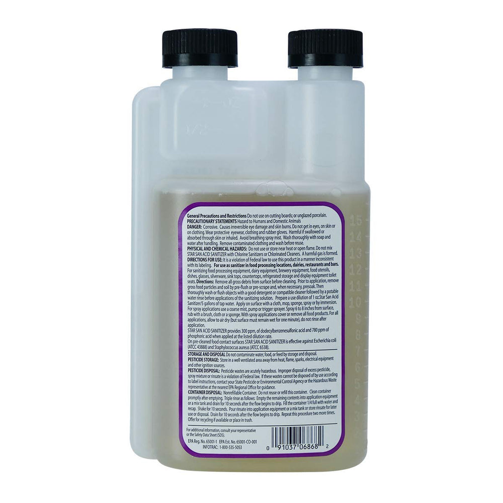 - Star San - 16 Ounce - Brew Sanitizer High Foaming Acid Anionic