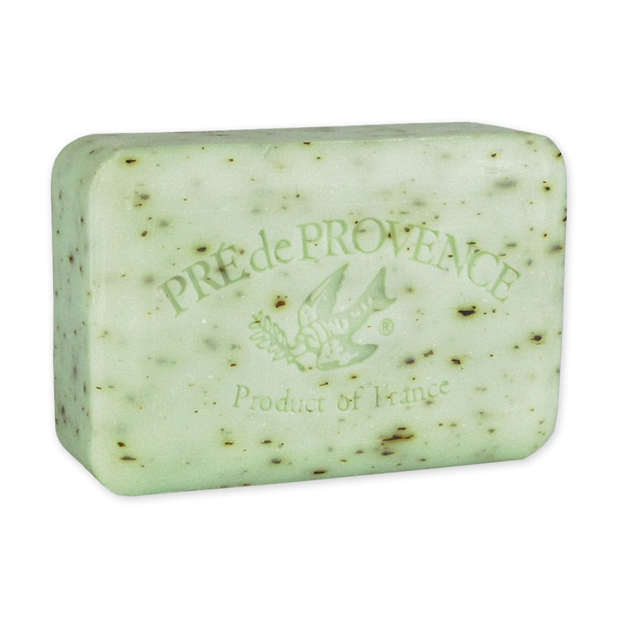 Artisanal Soap Bar, Enriched with Organic Shea Butter, Natural French Skincare, Quad Milled for Rich Smooth Lather, Rosemary Mint, 8.8 Ounce
