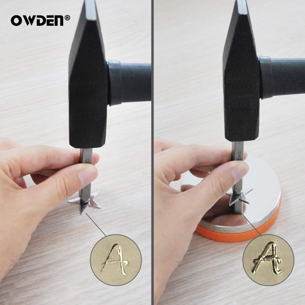 Professional Steel Bench Block(No Rebound), Metal Bench Block for Jewelry Stamping Tool,(Diameter: 3 Inches, Height: 3/4 Inch) Steel Part: Mirror Polishing with Chrome Plating.