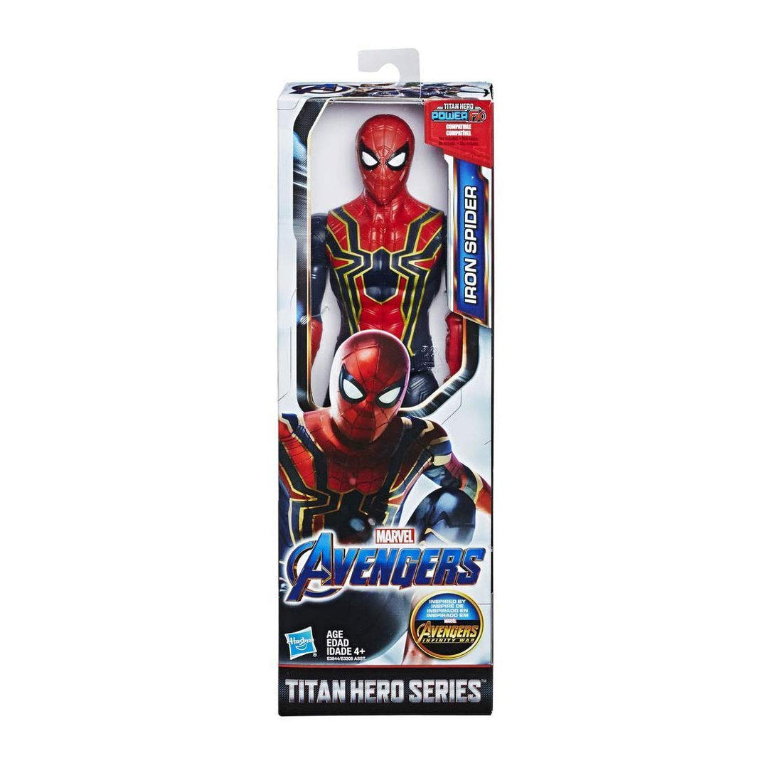 Avengers Titan Hero Series Iron Spider 12-Scale Super Hero Action Figure with Titan Hero Power Fx Port