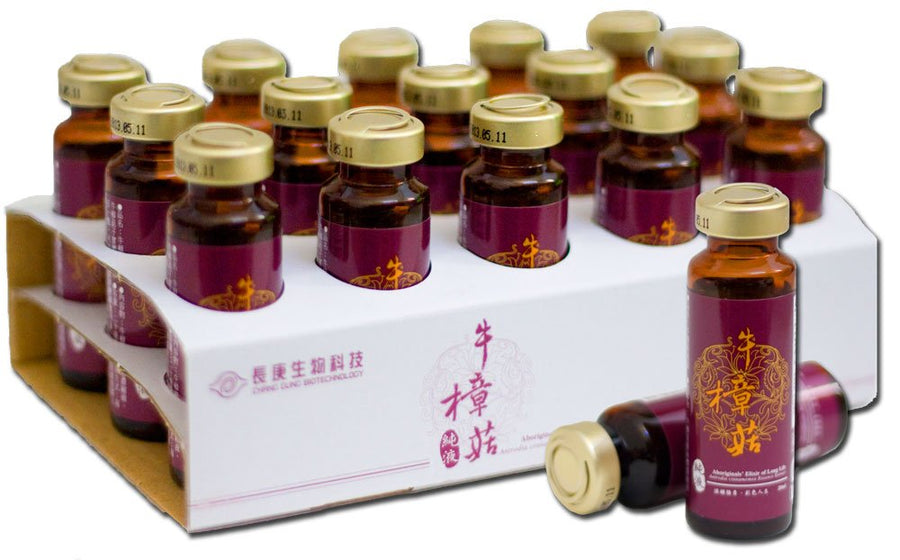 Antrodia Cinnamomea Liquid Pure Extract - 25 g/L of polysaccharides - SGS Certified, cGMP Certified, Guaranteed Authentic, rDNA Proven Genuine - 30 Bottles, 20ml per Bottle - Made in Taiwan.