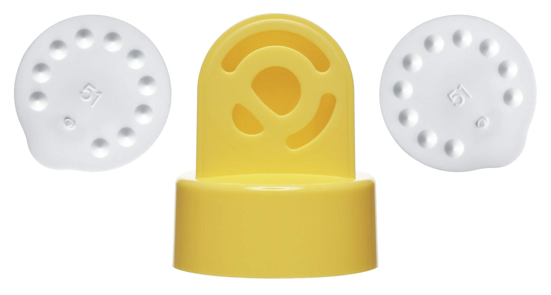 Spare Valves and Membranes, 2 Sets, Authentic Replacement Parts Designed for All Breast Pumps Except Sonata and Freestyle, Made Without BPA