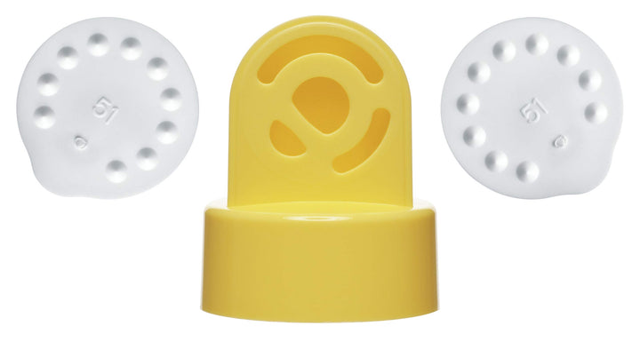 Spare Valves and Membranes, 2 Sets, Authentic Replacement Parts Designed for All Breast Pumps Except Sonata and Freestyle, Made Without BPA