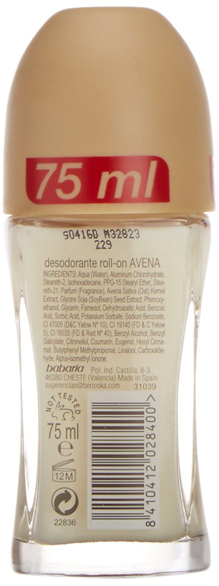 Roll On Deodorant Oats 75ml Duo