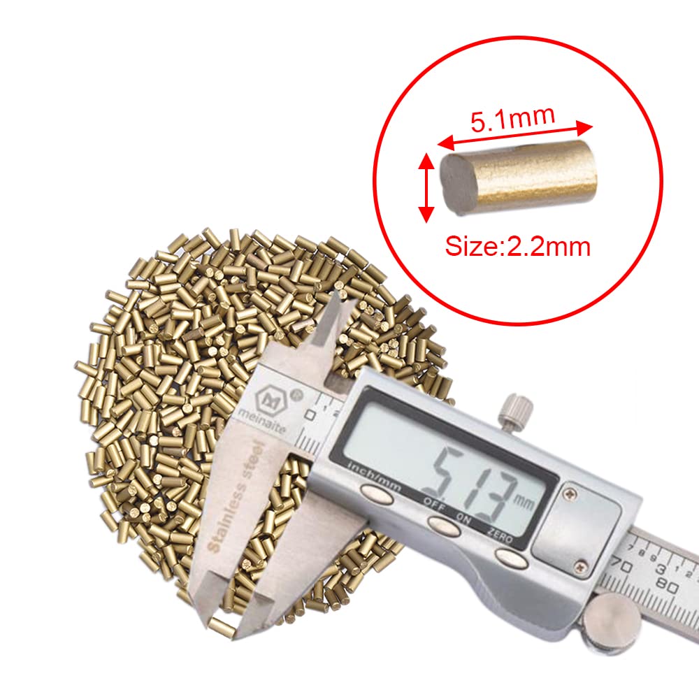 (2.25mm) 60g/Pack(Approx450~500pcs) Ferrocerium Lighter Flint Stone for Petrol or Gas Lighters Accessories #FLQ178-B/G Gold
