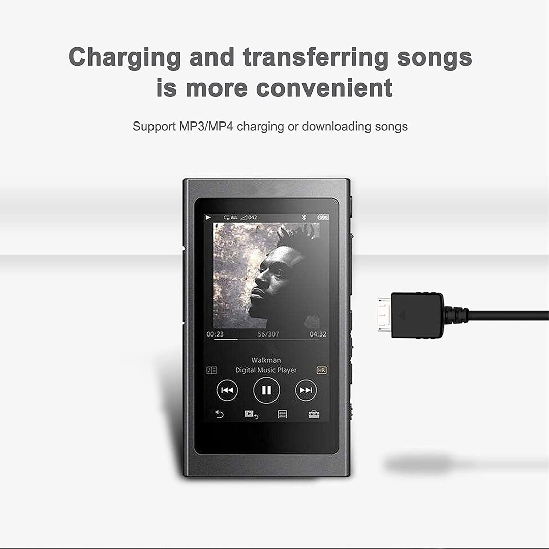 Replacement WMC-NW20MU USB Data Sync Replacement Cable Cable Supply Power Cord Compatible with Sony Walkman MP3 MP4 Player and NWZ-A726/A728/A815/A729/A816/S615/S616/S618 (1M)