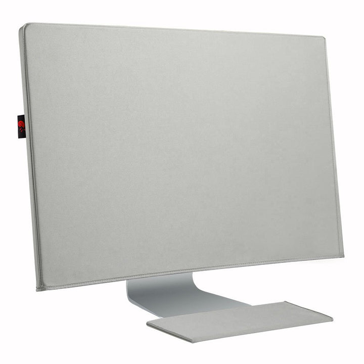 Dust and Water Resistant Cover Silky Smooth Antistatic with Soft Velvet Lining iMac Monitor and Keyboard Color: Silver Gray Fits iMac (21.5)