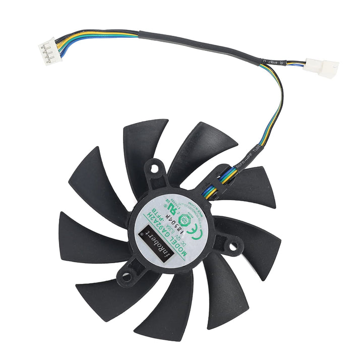Video Card Fan Replacement Cooler for Zotac Gaming RTX 2060 Graphics Card ZT-T20600K-10M (Fan-A)