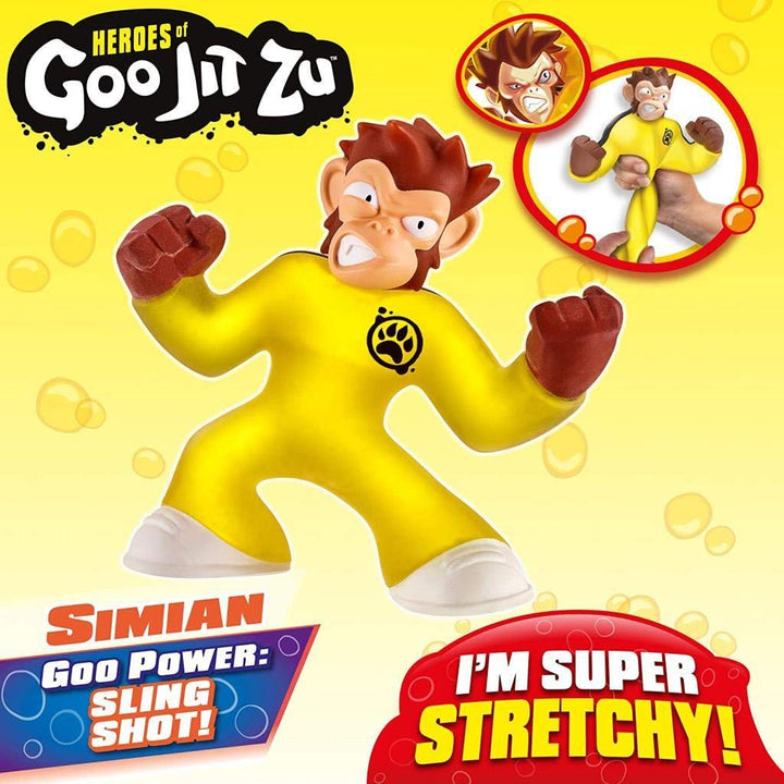 Heroes of - Stretchy Monkey Action Figure, Simian