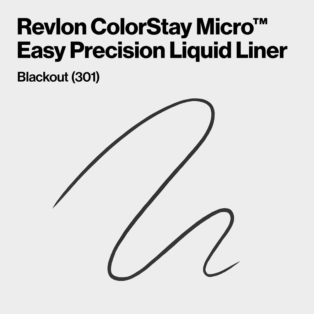 ColorStay Micro Easy Precision Liquid Liner, 301 Blackout (Pack of 1)