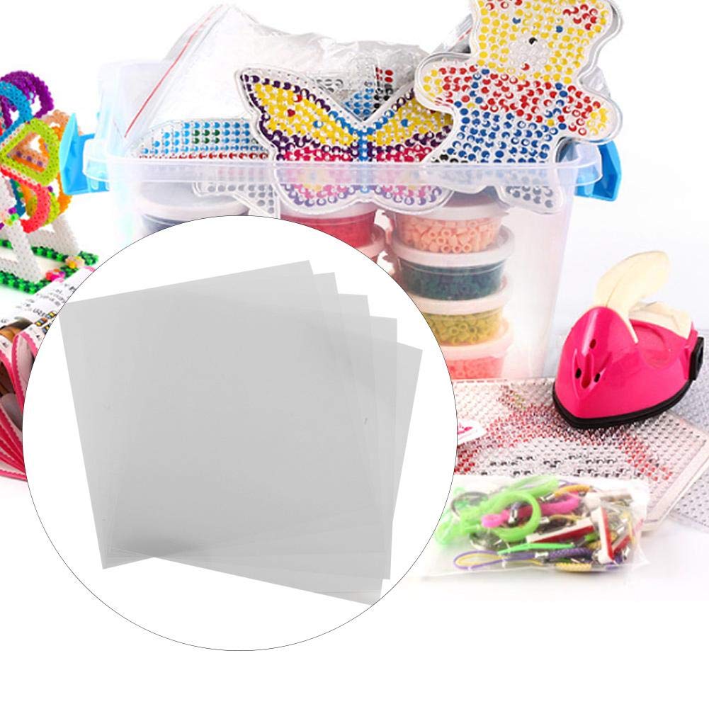 Toy Ironing Papers, Fuse Beads Pegboards Ironing Papers DIY Specified Iron Paper Accessories for Children Kids Puzzle Beans Craft Toy(Type A)