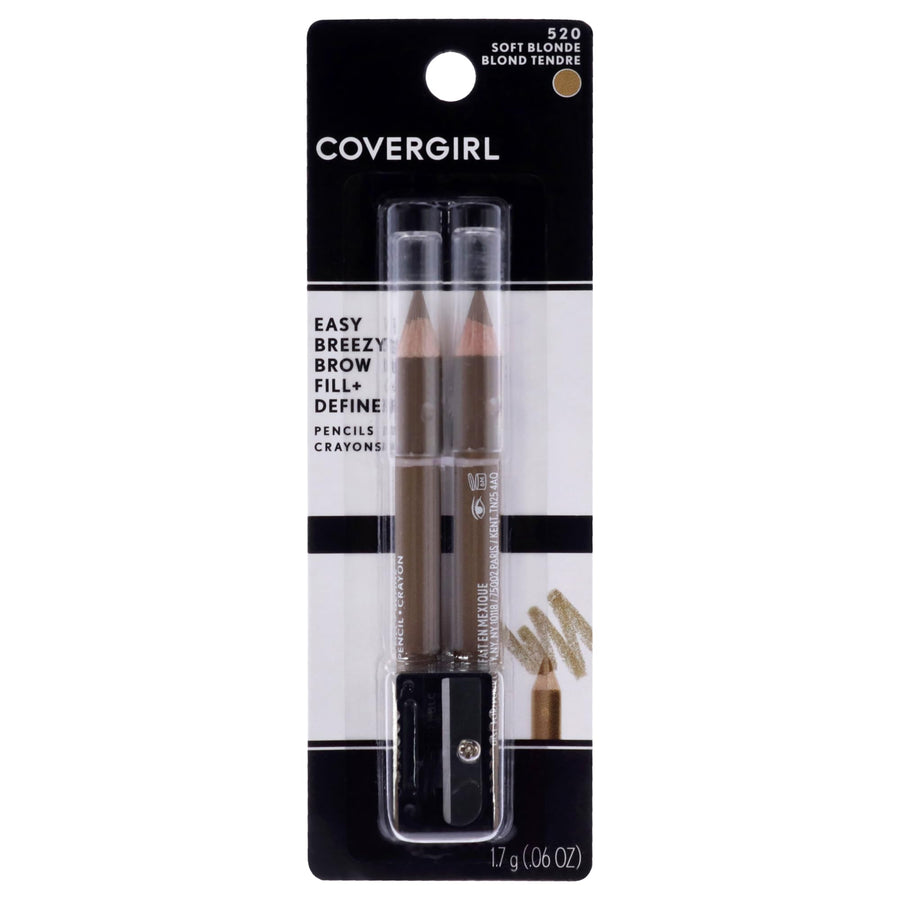 CoverGirl Brow and Eye Makers Pencil, 520 Soft Blonde Warm,0.06 Ounce