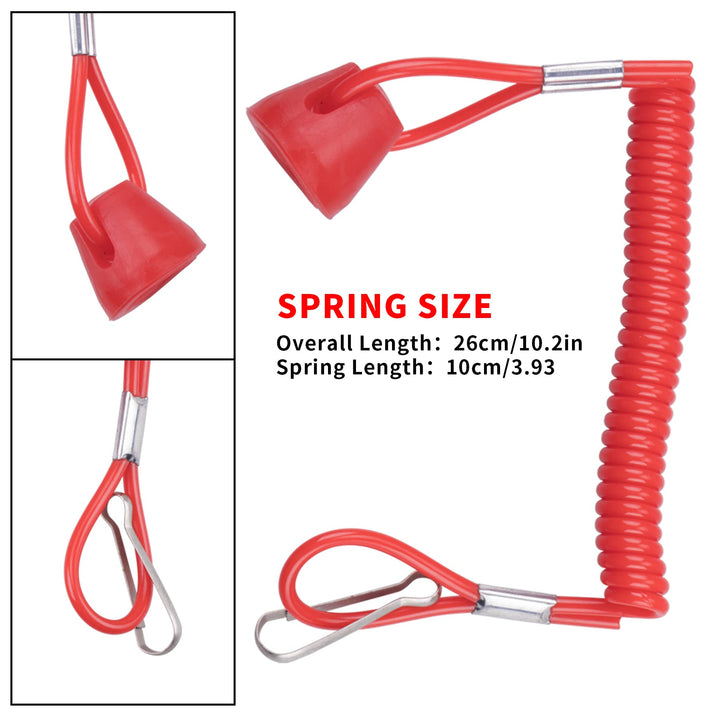 7/8 22mm Handlebar 2 Wire Tether Kill Switch Apply to Taotao 110cc 125cc Dirt Pit Bike ATV 4 Wheeler Quad Trail Bike