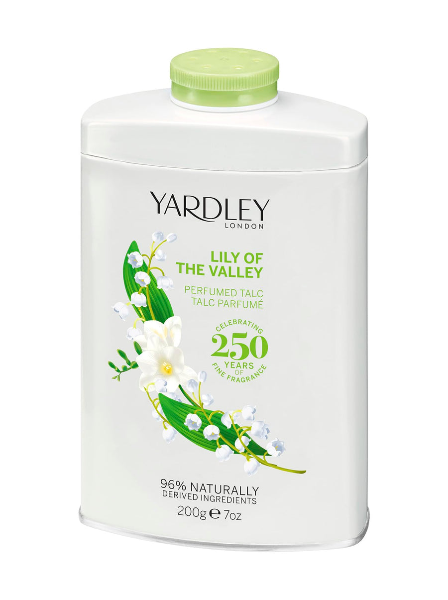 London Lily of the Valley Perfumed Talc 200g
