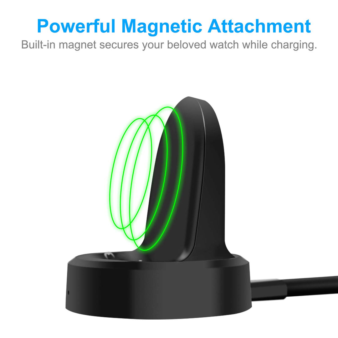 Updated Charger Compatible with Samsung Galaxy Smart Watch 42mm 46mm, Replacement Charging Dock Cradle Only for Samsung Galaxy Smart Watch SM-R800 SM-R810 SM-R815 (NOT for Active Watch)