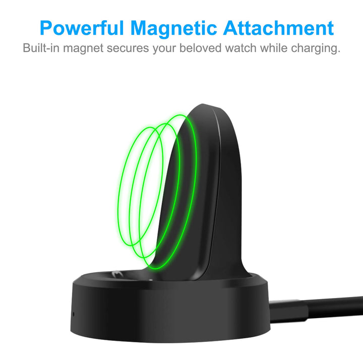 Updated Charger Compatible with Samsung Galaxy Smart Watch 42mm 46mm, Replacement Charging Dock Cradle Only for Samsung Galaxy Smart Watch SM-R800 SM-R810 SM-R815 (NOT for Active Watch)