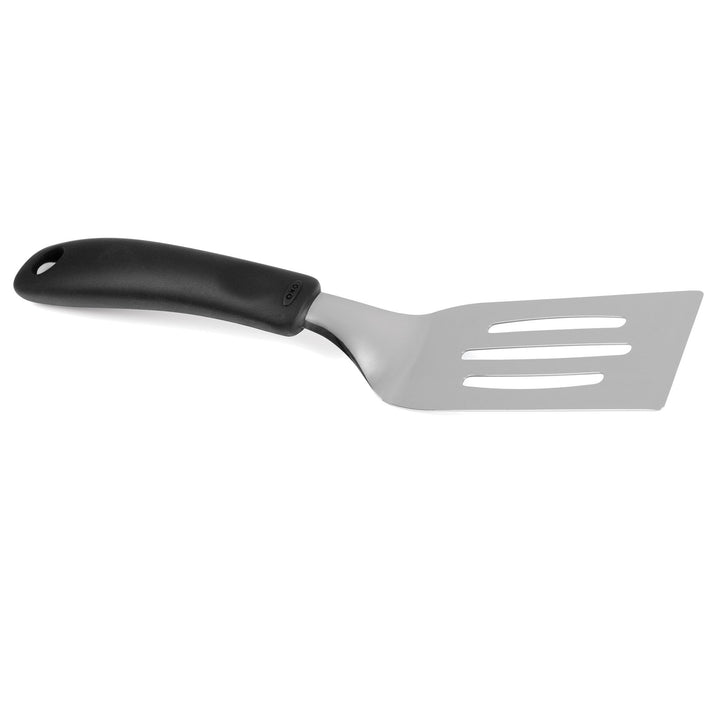 Good Grips Stainless Steel Cut and Serve Turner, Black