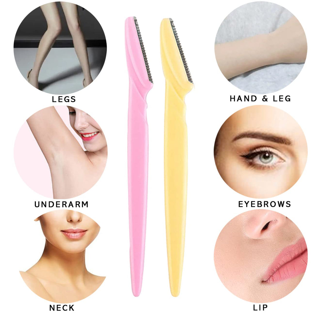 Eyebrow Razor, 20 Pcs Eyebrow Razors Multipurpose Exfoliating Dermaplaning Tool Trimming and Shaving Grooming Eyebrow Face Razor and Eyebrow Shaper For Women and Man