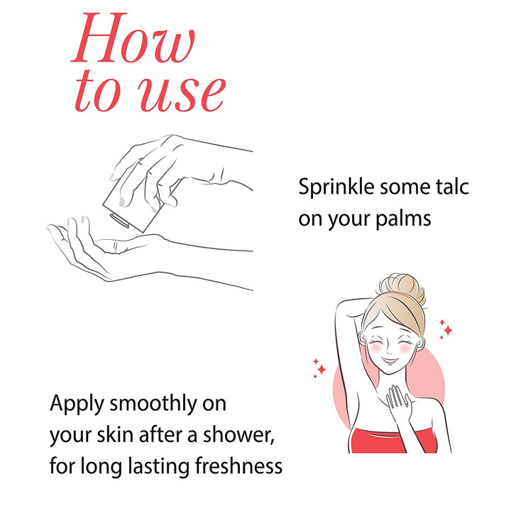 London Royal Red Roses Perfumed Talc| Fragrant Beauty Talc for Women| Smooth Texture| 250g