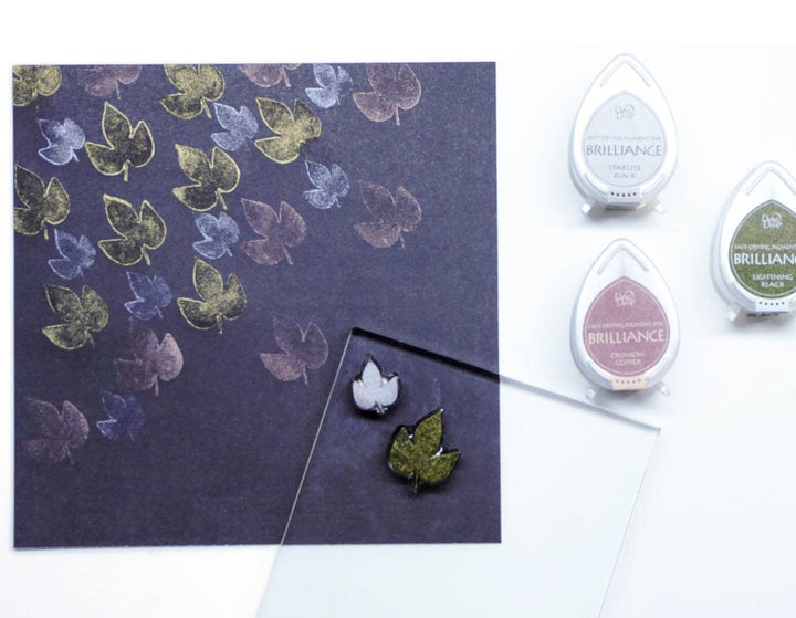 4-Pack Brilliance Dew Drop Inkpads, Planetarium