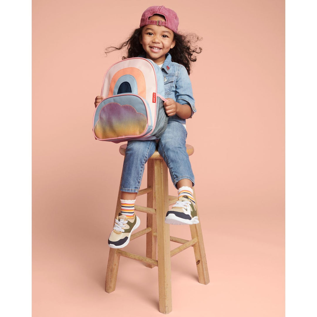 Sparks Little Kid's Backpack, Preschool Ages 3-4, Rainbow