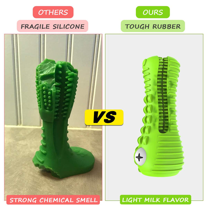 Dog Toys for Aggressive Chewers Large Medium Breed, Indestructible Dog Toothbrush Chew Toys, Squeaky Interactive Tough Extremely Durable, Dogs Toys to Keep Them Busy