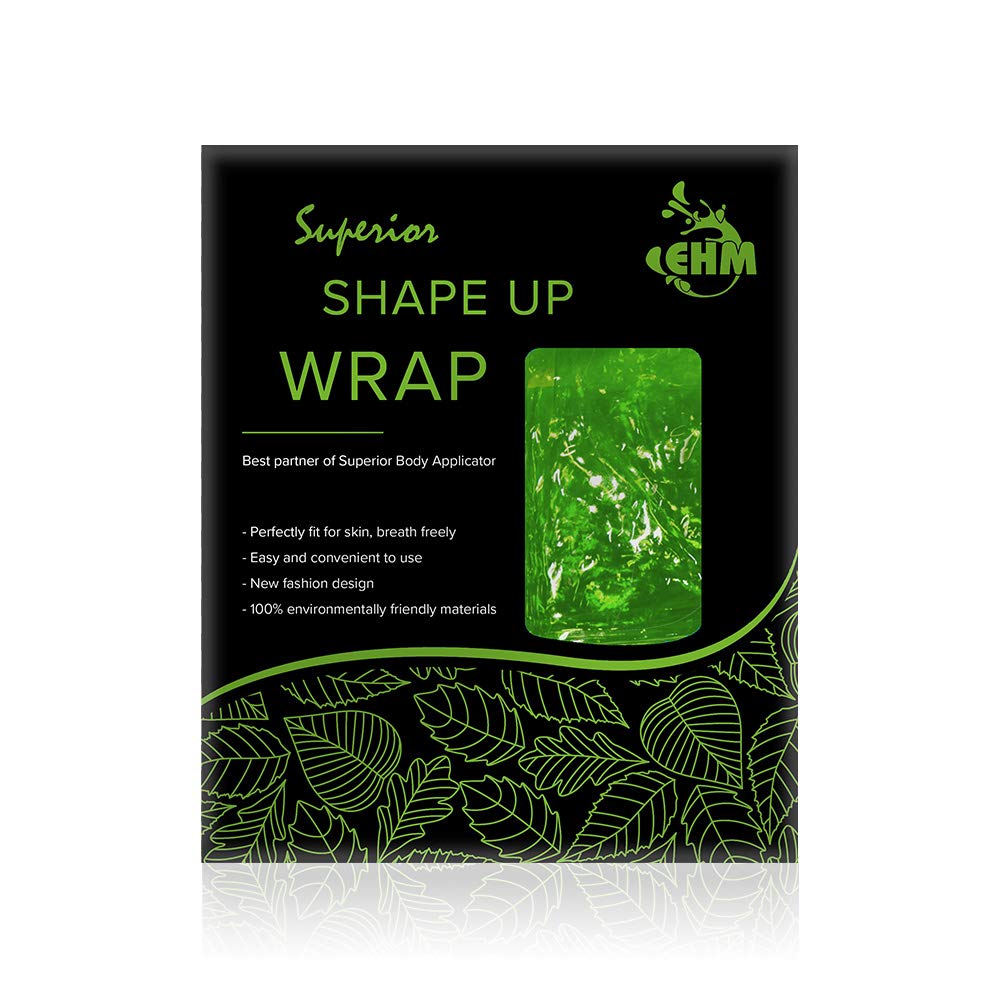 Premium Reusable Shape Up Wrap By Neutriherbs - Boost The Effects Of Your Herbal Body Applicator - For Smooth Skin & Toned Stomach - Reduces Cellulite & Stretch Marks - Detox & Lose Inches (1) : 1