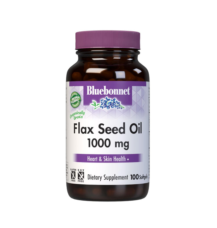 Flaxseed Oil Softgels, 1000 mg, 100 Count