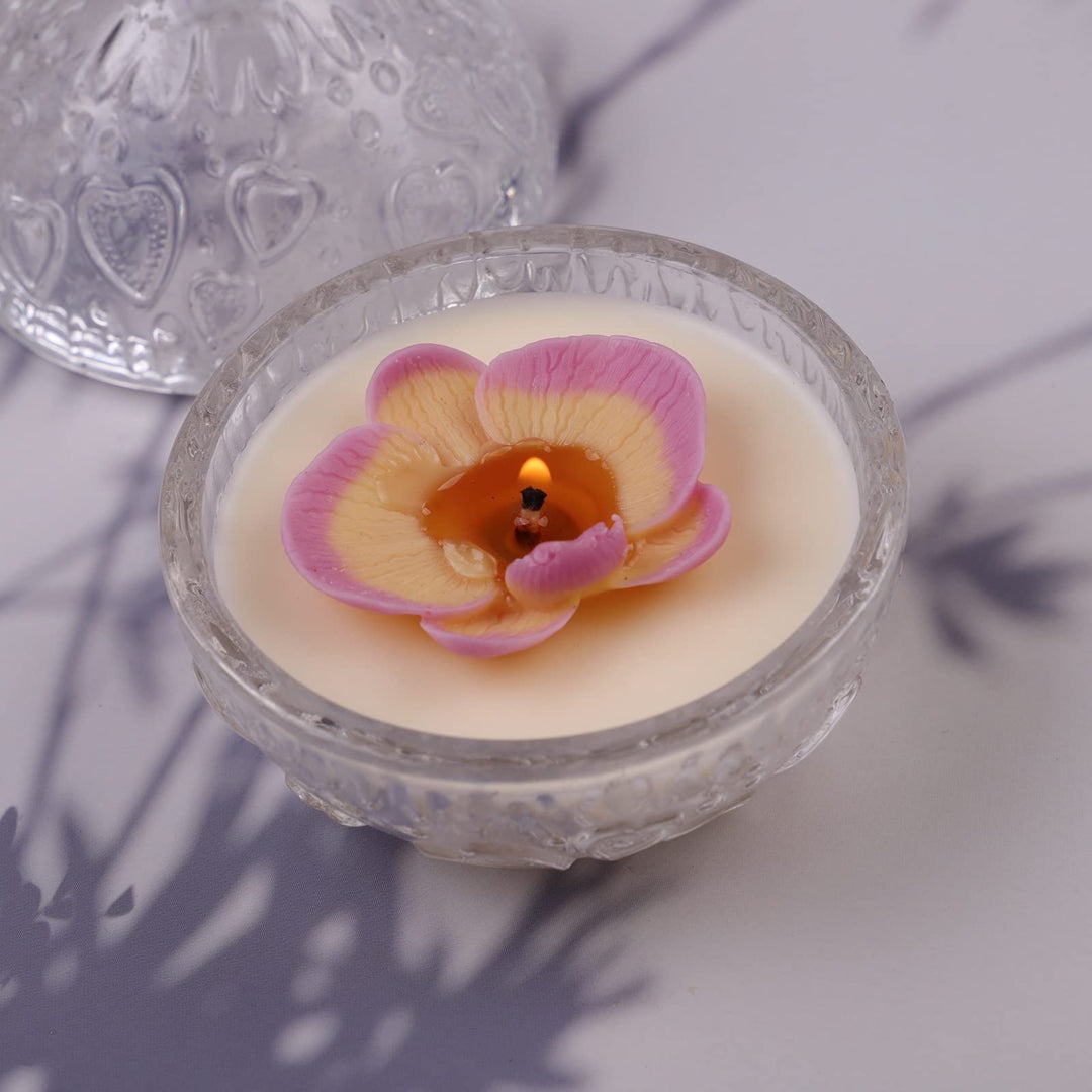 Phalaenopsis Scented Candle Silicone Mold Flower Resin Mold Flower Candle Mold Phalaenopsis Silicone Mold for Resin Decoration Mold