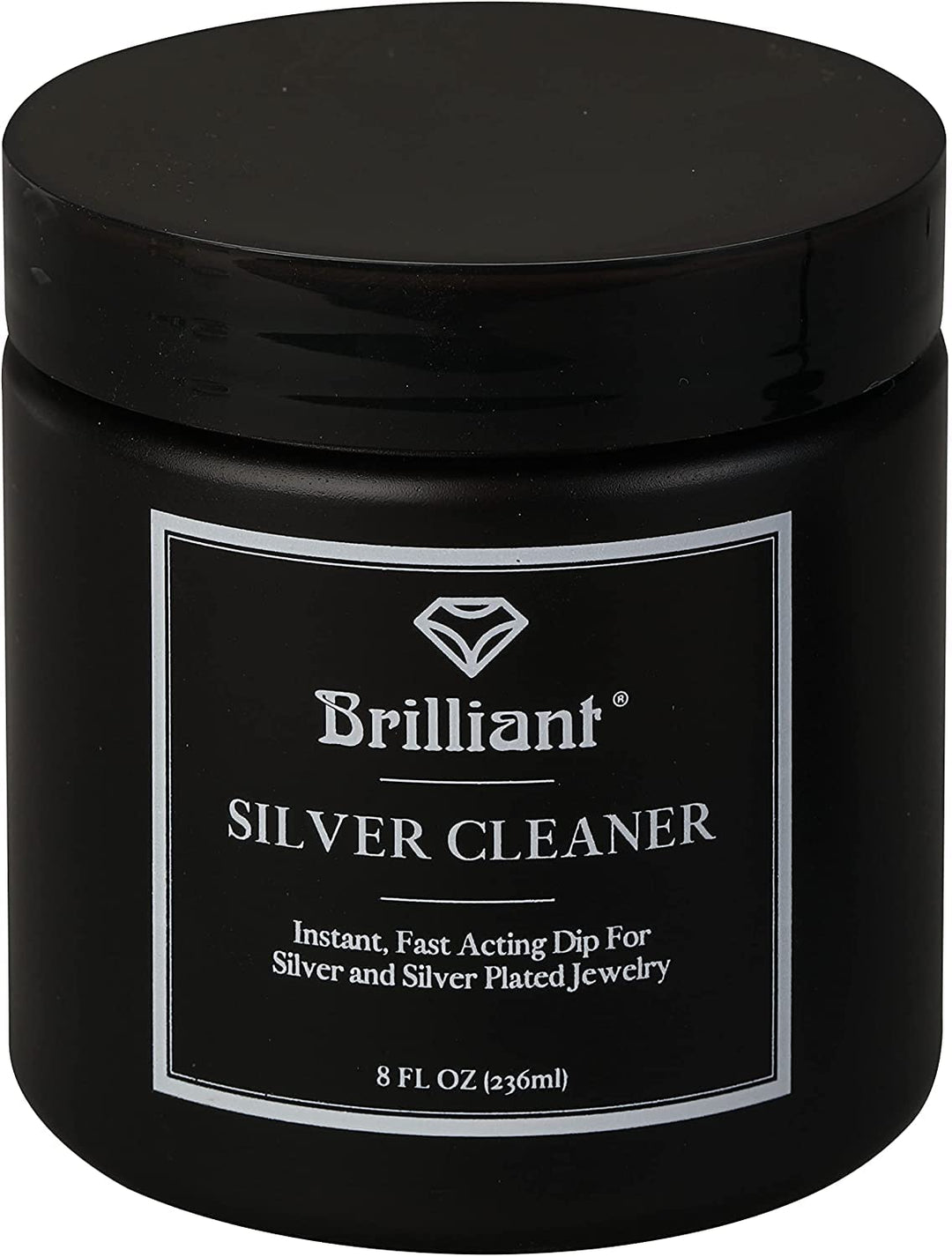 Silver Dip Cleaner, Black 8 Oz