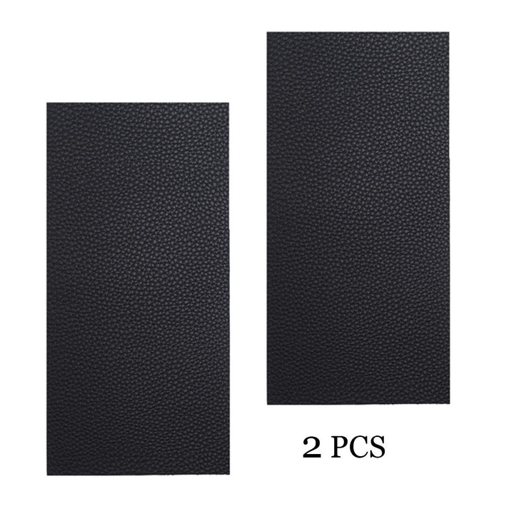 Leather Repair Kits for Couches and Cars, Leather Repair Patches Super-Thin Vinyl Repair kit 2 PCS Black