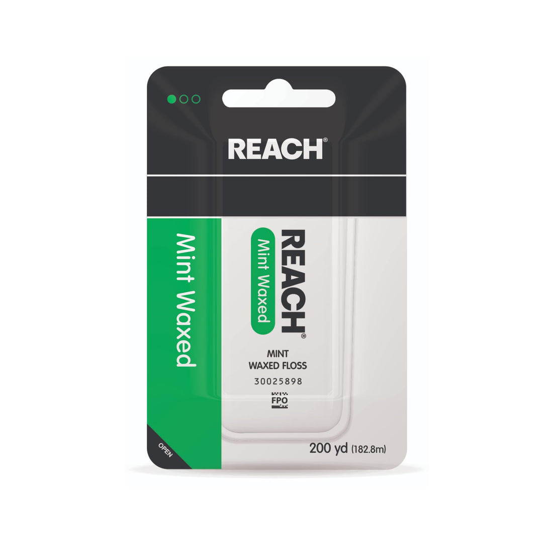 Reach Mint Waxed Floss, 200 Yd