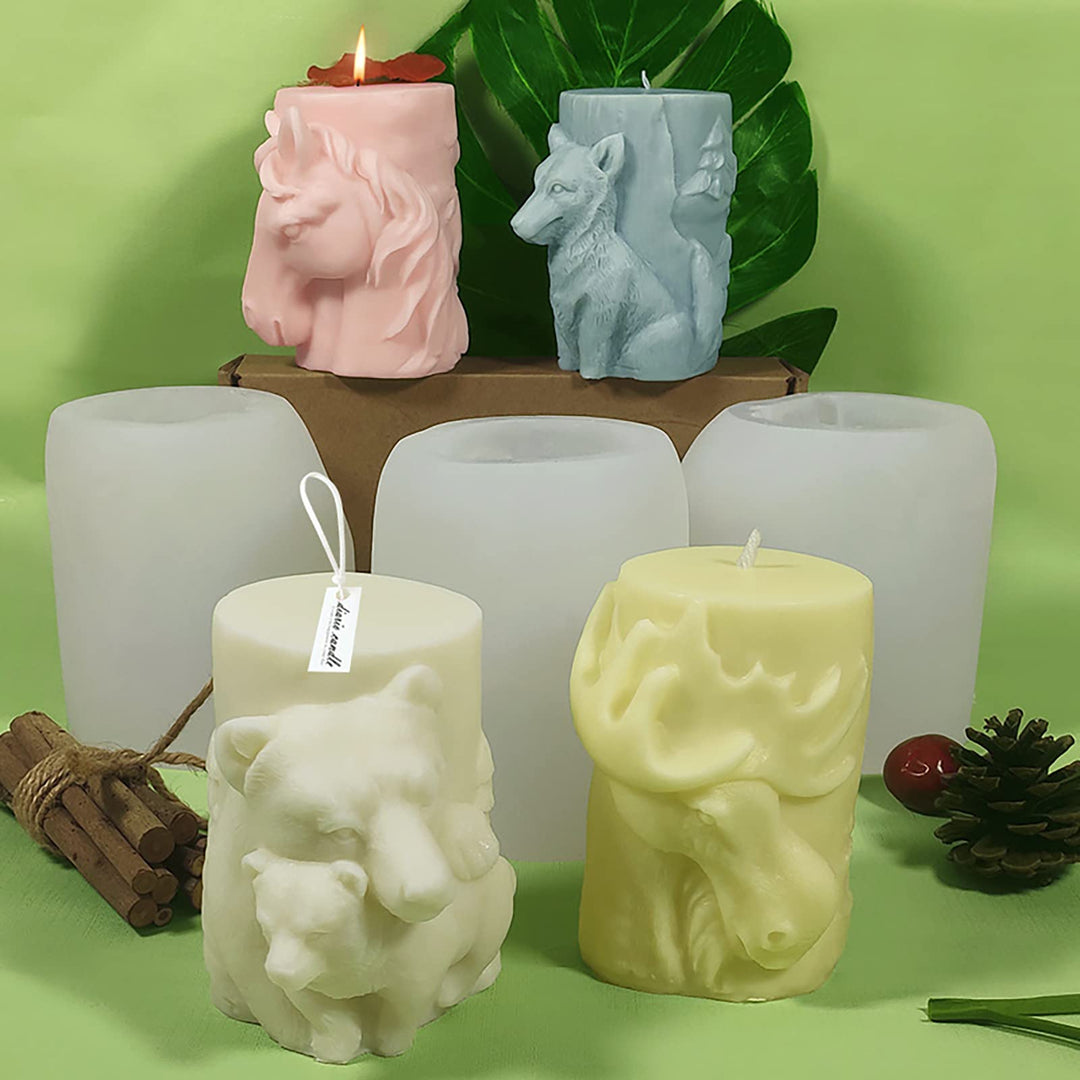 5 Inch Nativity Scene Mold Baby Jesus Family Resin Mold Nativity Scene Sculpture Mold Silicone Mold for Resin Candle Mold Nativity Scene Candle Mold Nativity Scene Decoration Mold Jesus Figurines Mold