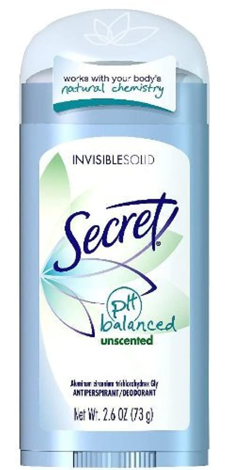 Anti-Perspirant Deodorant Invisible, Solid Unscented 2.6 oz