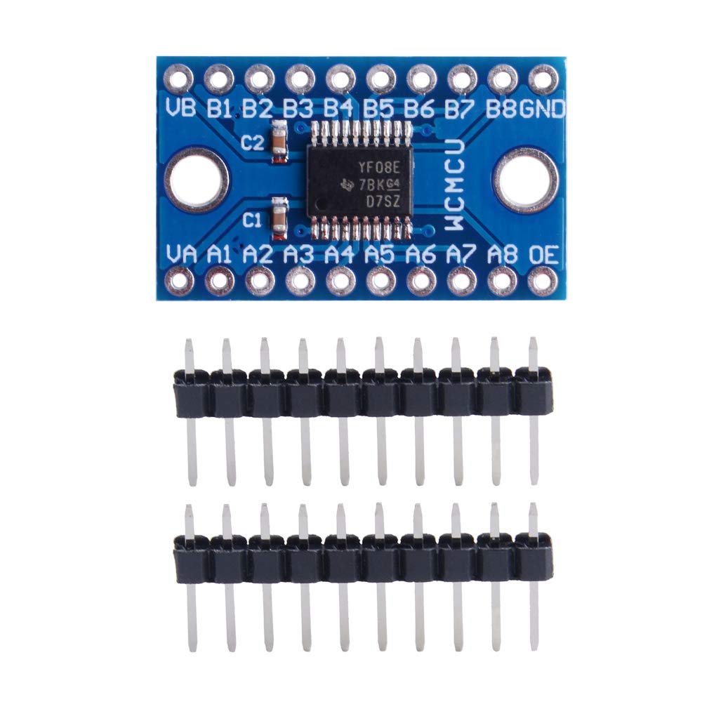 6Pack TXS0108E 8 Channel Logic Level Converter Bi-Directional High Speed Full Duplex Shifter 3.3V 5V for Arduino Raspberry Pi