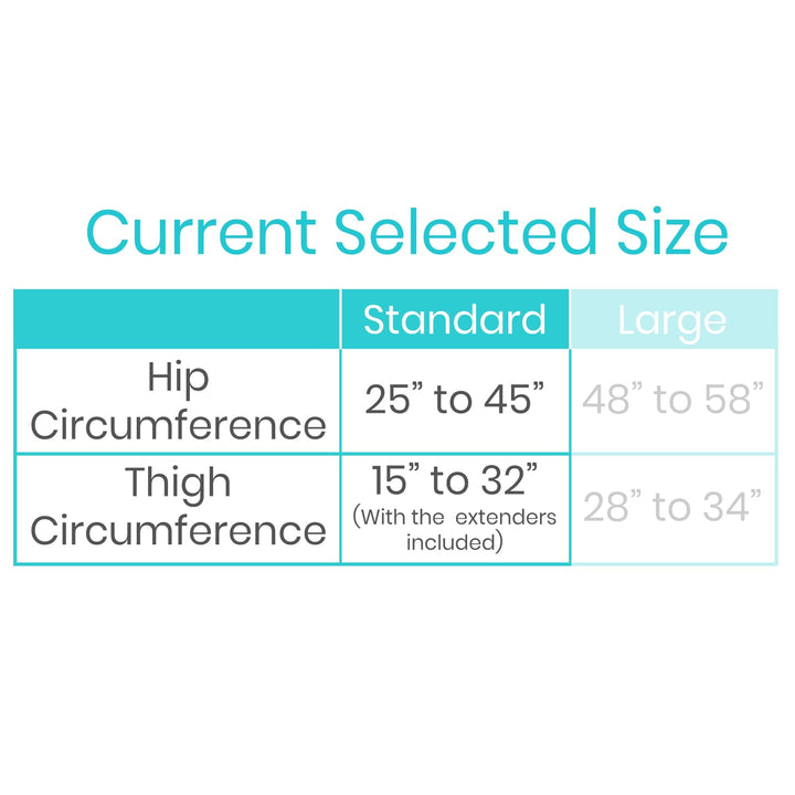 Hip and Groin Brace - Sciatica Brace - Bursitis Hip Pain Relief for Women and Men - Hip Flexor Compression Wrap Support - Thigh, Hamstring Recovery for Joints, Nerve Pulled Muscles and Arthritis