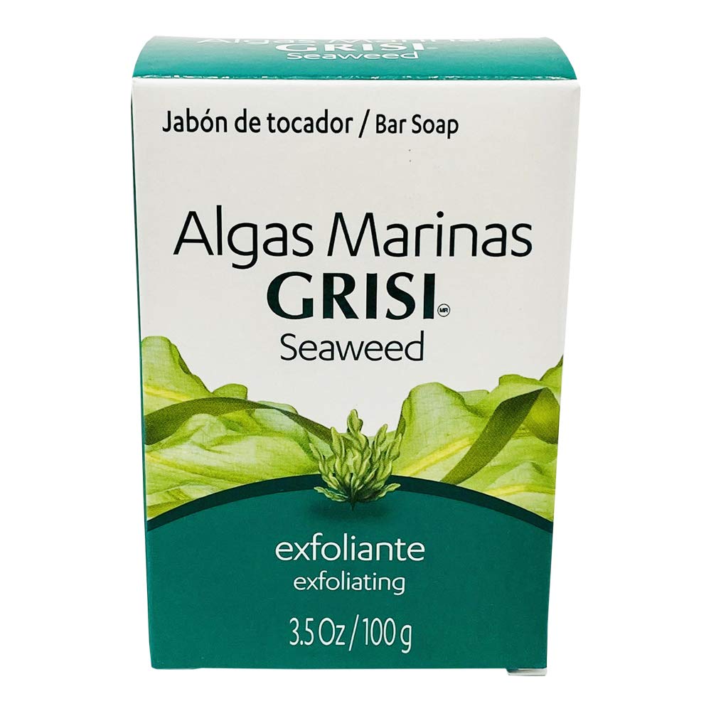 Natural Seaweed Soap Algas Marinas - 3.5 Oz.